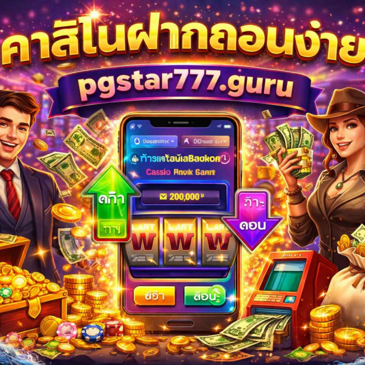 คาสิโนฝากถอนง่าย pgstar777.guru