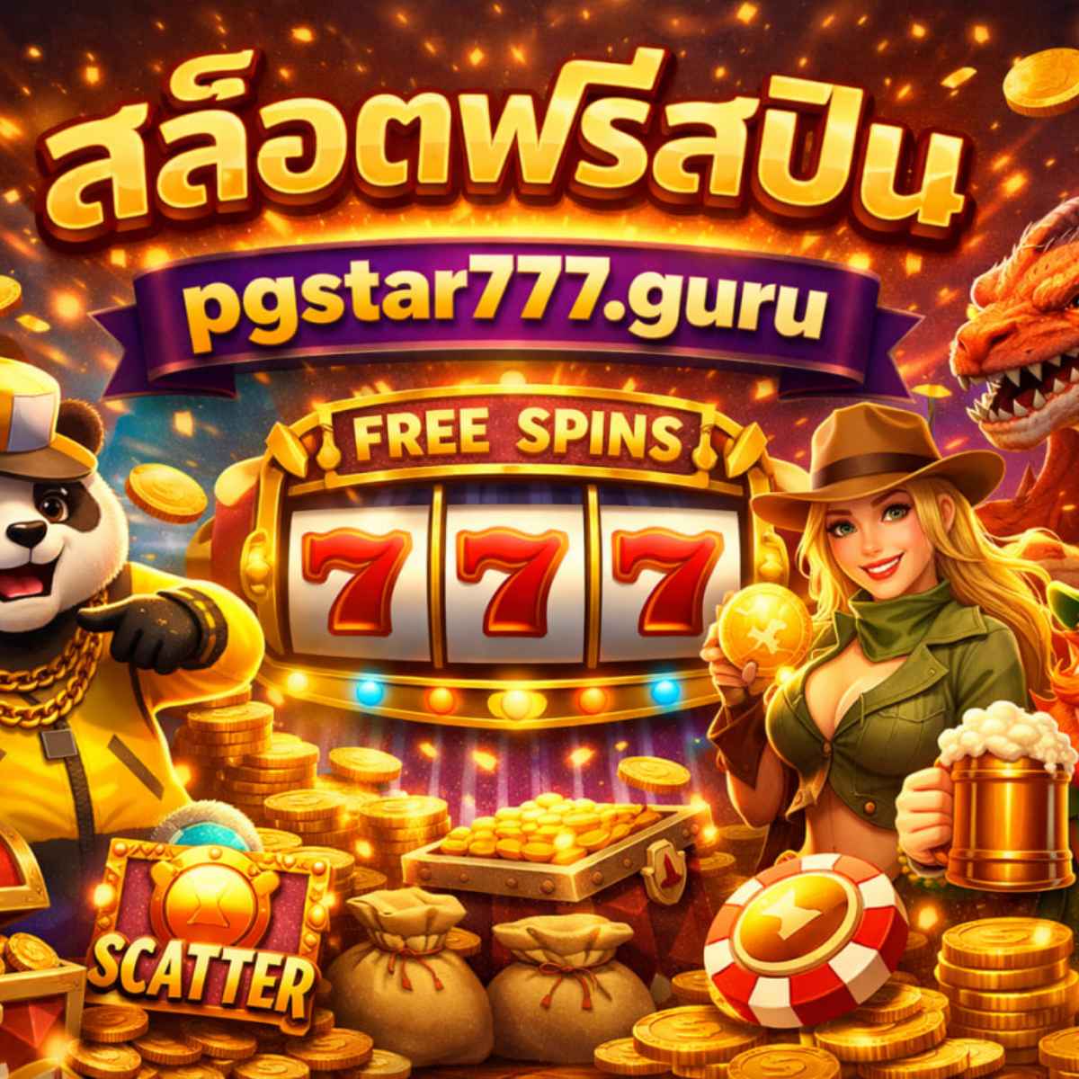 สล็อตฟรีสปิน pgstar777.guru